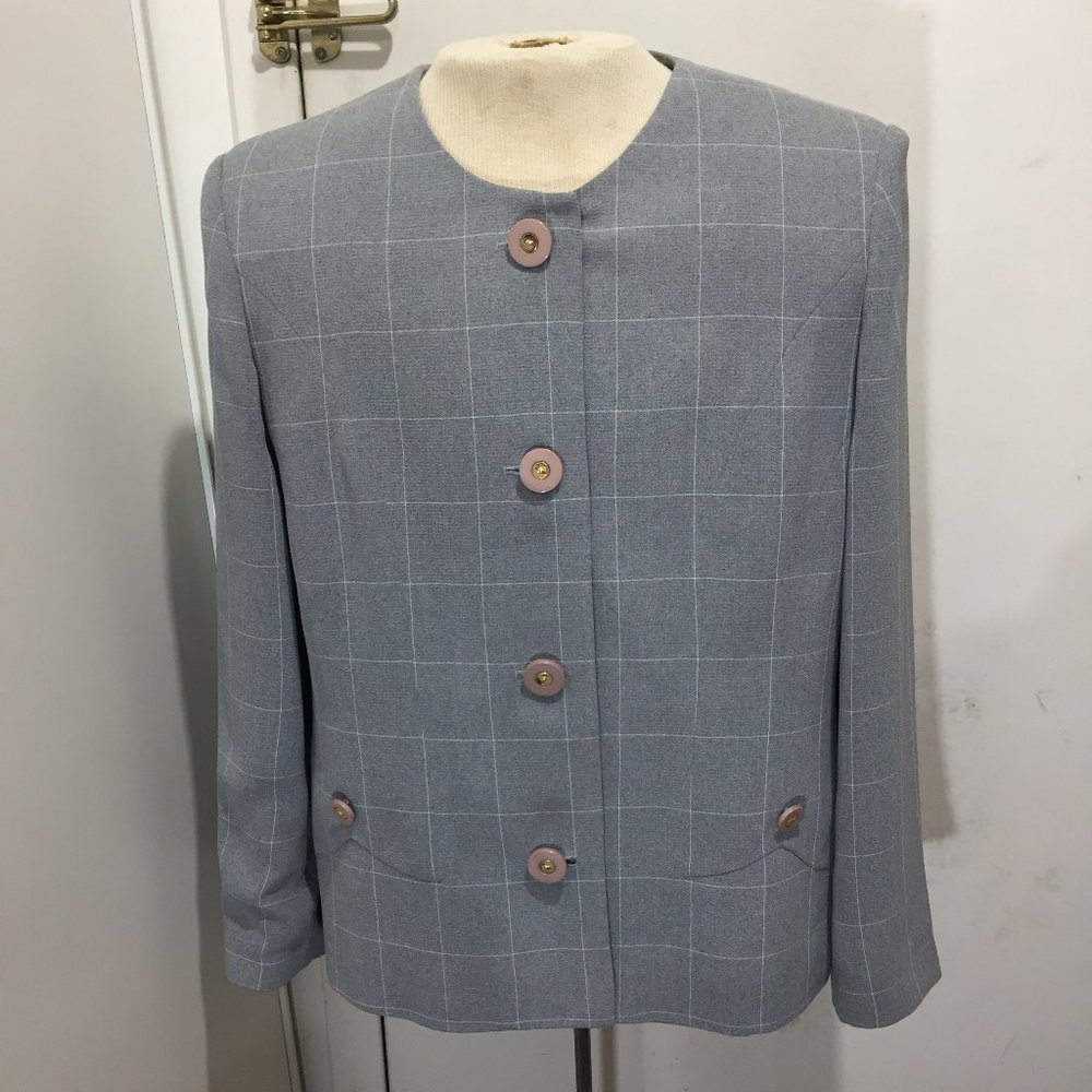 VINTAGE NANCY PLAID JACKETS SIZE 13